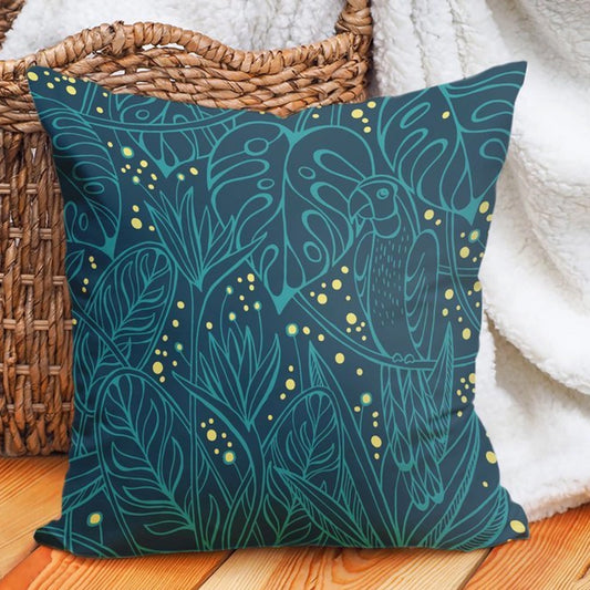 Carnival Home Double Sided Modern Leaf Printed Cushion Cover (KQ3-7062)