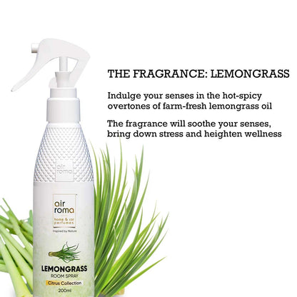 Air Freshner Spray Lemon Grass 200ml