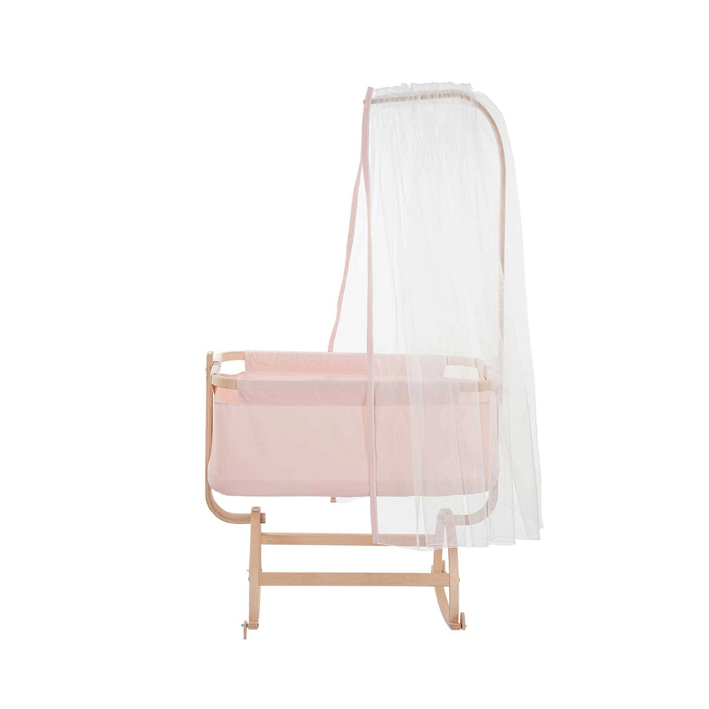 Babycom vega rocking cradle, pink, 46x82 (BB4-168) / made in eu