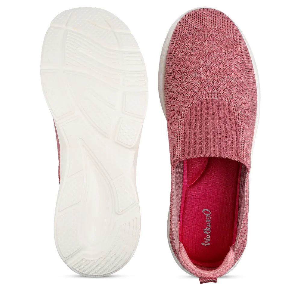 Women's Slip - on Walking Shoe WS3266 Peach