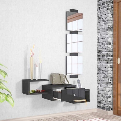 Dorado Dressar, Mirror, Black (MG3-2656)