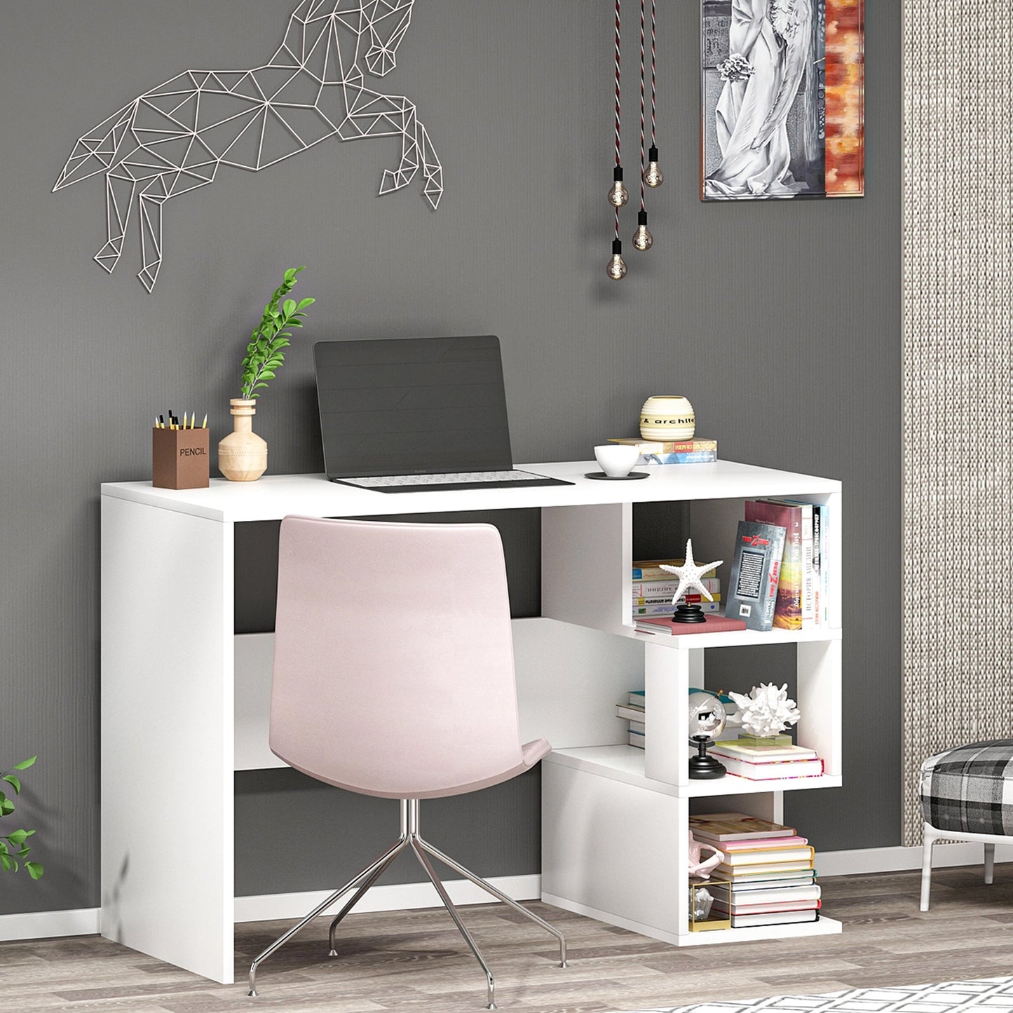 Bella Desk, White (DO5-297)