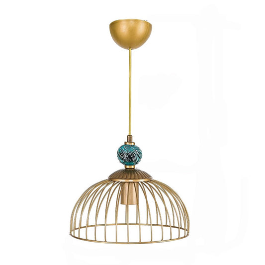 Dede Kosnitsa Tiled Pendant Lamp, Green, Single  DE6-190