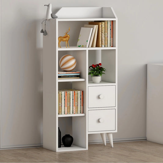 Multi Purpose Storage Book Shelf, White (DA3-301)