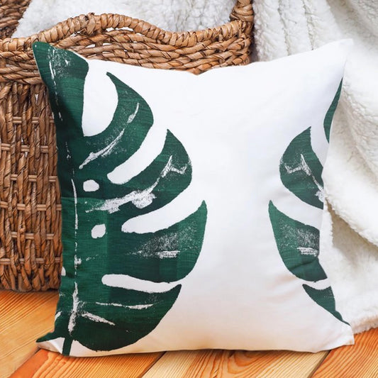 Carnival Home Double Sided Tropical Leaf Printed Cushion Cover (KQ3-7118)