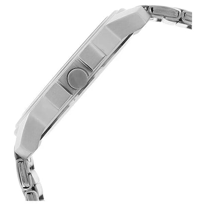 Fastrack Quartz Analog Black Dial Stainless Steel Strap Watch for Guys