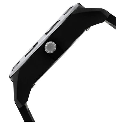 Fastrack Quartz Analog White Dial Plastic Strap Watch for Guys