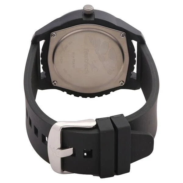 Fastrack Quartz Analog Black Dial Plastic Strap Watch for Guys