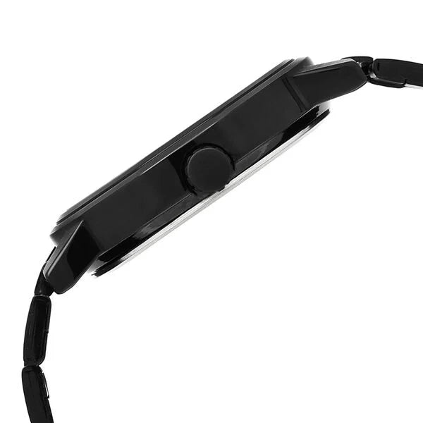 Fastrack Road Trip Quartz Analog Black Dial Stainless Steel Strap Watch for Guys