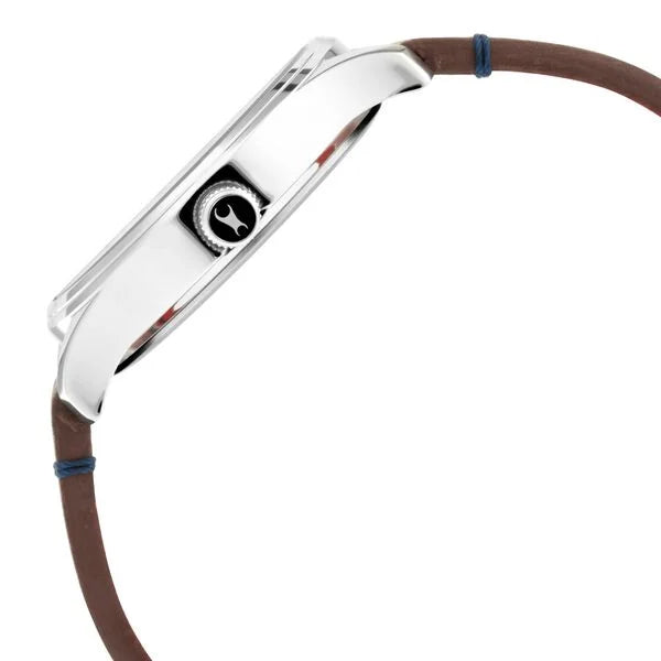 Fastrack I Love Me Quartz Analog Blue Dial Leather Strap Watch for Guys