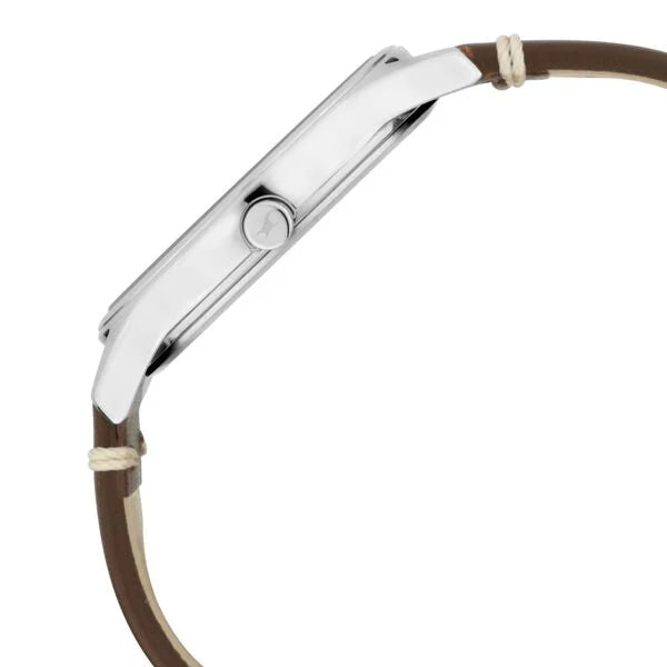 Fastrack Tripster Quartz Analog Bicolour Dial Leather Strap Watch for Guys