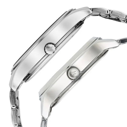 Fastrack Mixmatched Quartz Multifunction Watch For Couple