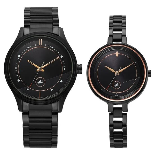 Fastrack Mixmatched Quartz Analog  Watch For Couple