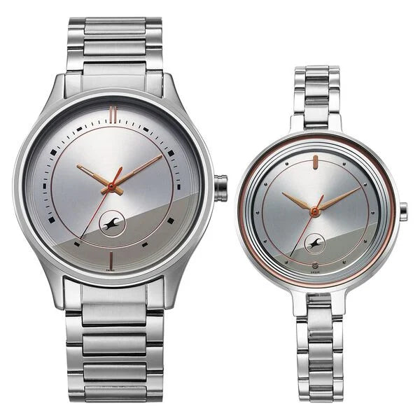 Fastrack Mixmatched Quartz Analog  Watch For Couple