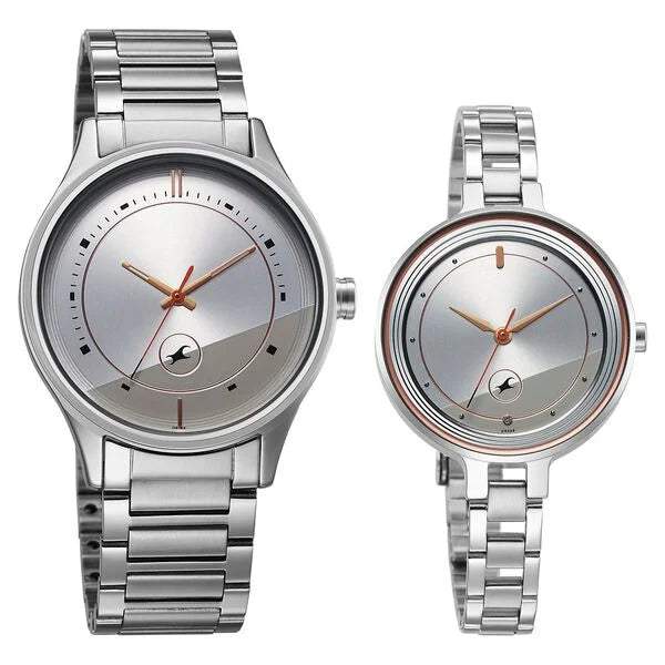 Fastrack Mixmatched Quartz Analog  Watch For Couple
