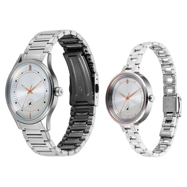 Fastrack Mixmatched Quartz Analog  Watch For Couple