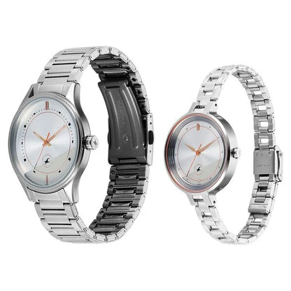 Fastrack Mixmatched Quartz Analog  Watch For Couple