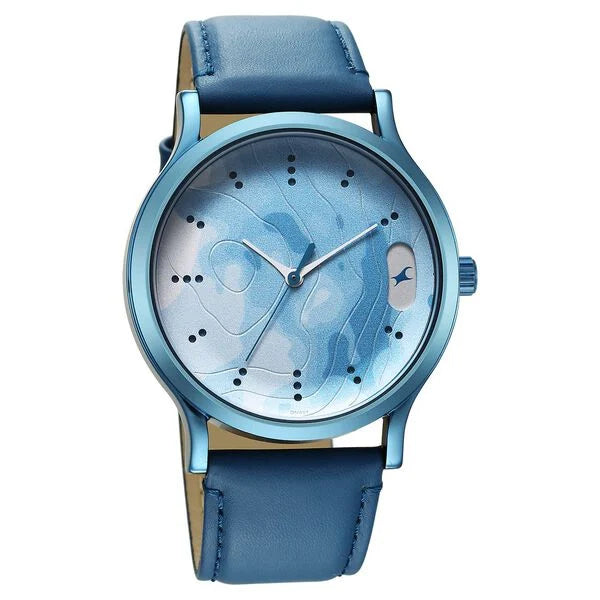 Fastrack Urban Camo Blue Dial Watch for Guys