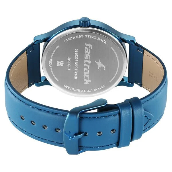 Fastrack Urban Camo Blue Dial Watch for Guys