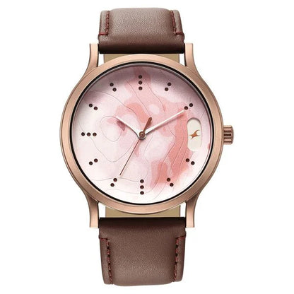 Fastrack Urban Camo Brown Dial Watch for Guys