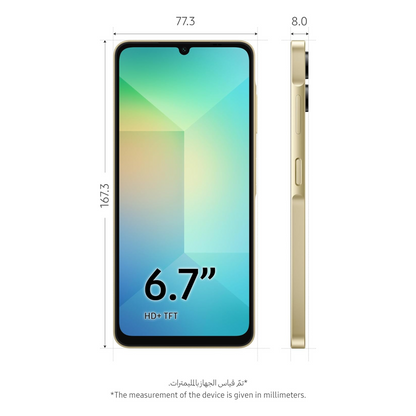 Galaxy A06 LTE 4GB 128GB Gold