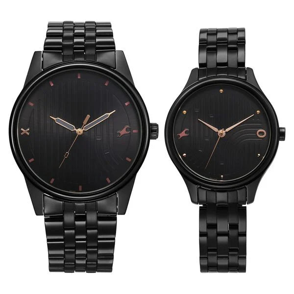 Fastrack Mixmatched Quartz Analog  Watch For Couple