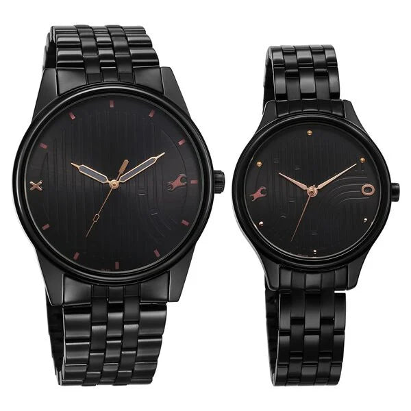 Fastrack Mixmatched Quartz Analog  Watch For Couple