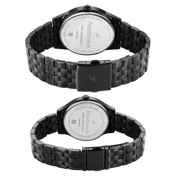 Fastrack Mixmatched Quartz Analog  Watch For Couple