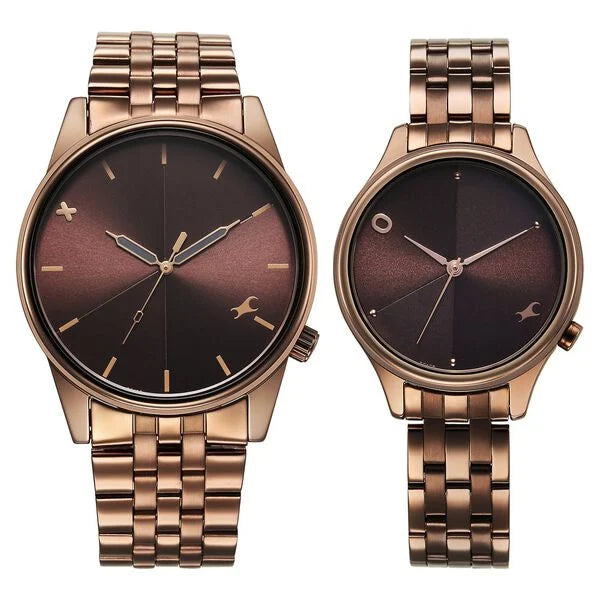 Fastrack Mixmatched Quartz Analog  Watch For Couple