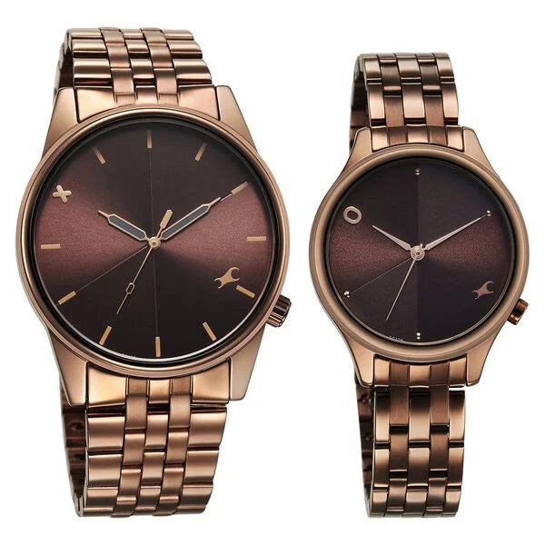 Fastrack Mixmatched Quartz Analog  Watch For Couple