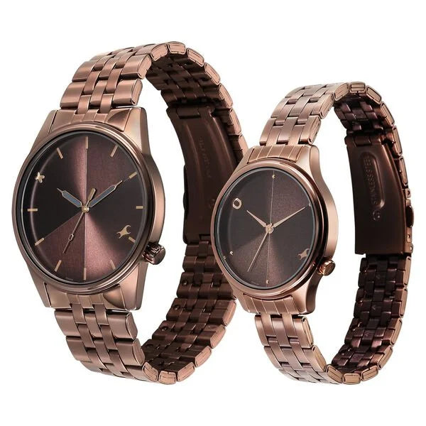 Fastrack Mixmatched Quartz Analog  Watch For Couple