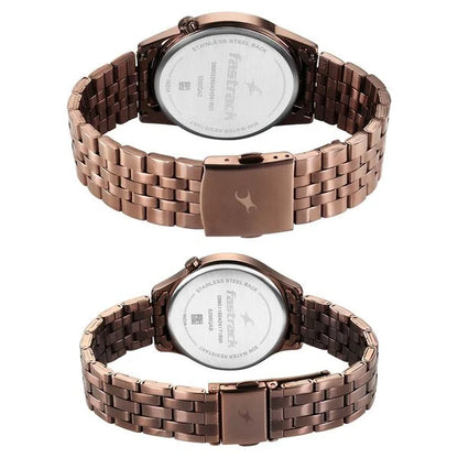 Fastrack Mixmatched Quartz Analog  Watch For Couple