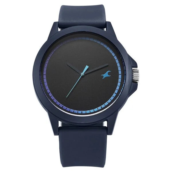 Fastrack Tees Urbanique Quartz Analog Multicoloured Dial Silicone Strap watch For Guys
