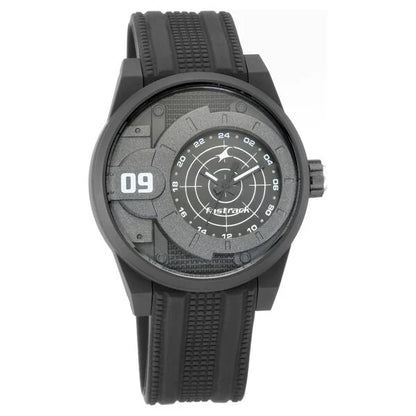 Fastrack Trendies Quartz Analog Black Dial Silicone Strap Watch for Guys