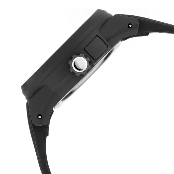Fastrack Trendies Quartz Analog Black Dial Silicone Strap Watch for Guys