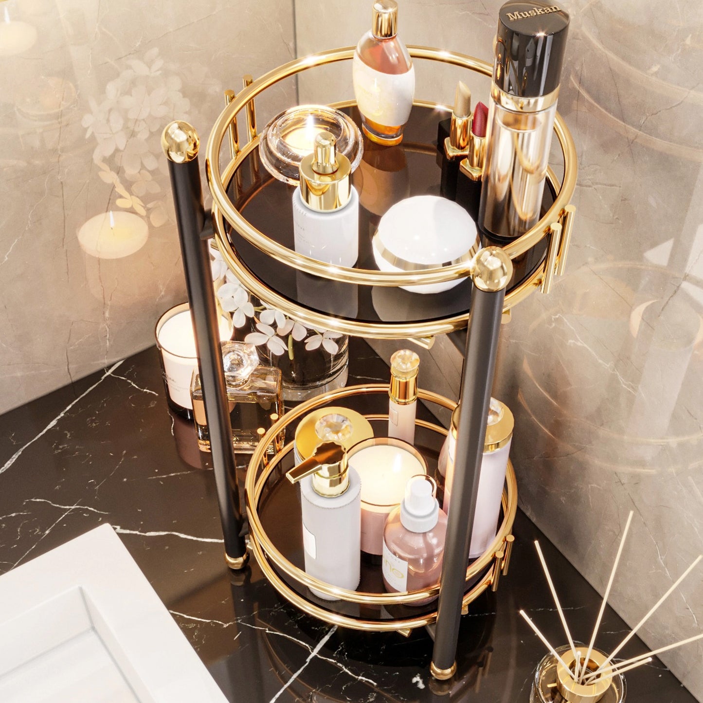 Bino Multi-Purpose Bathroom Makeup Jewelry Organizer (BN7-128)
