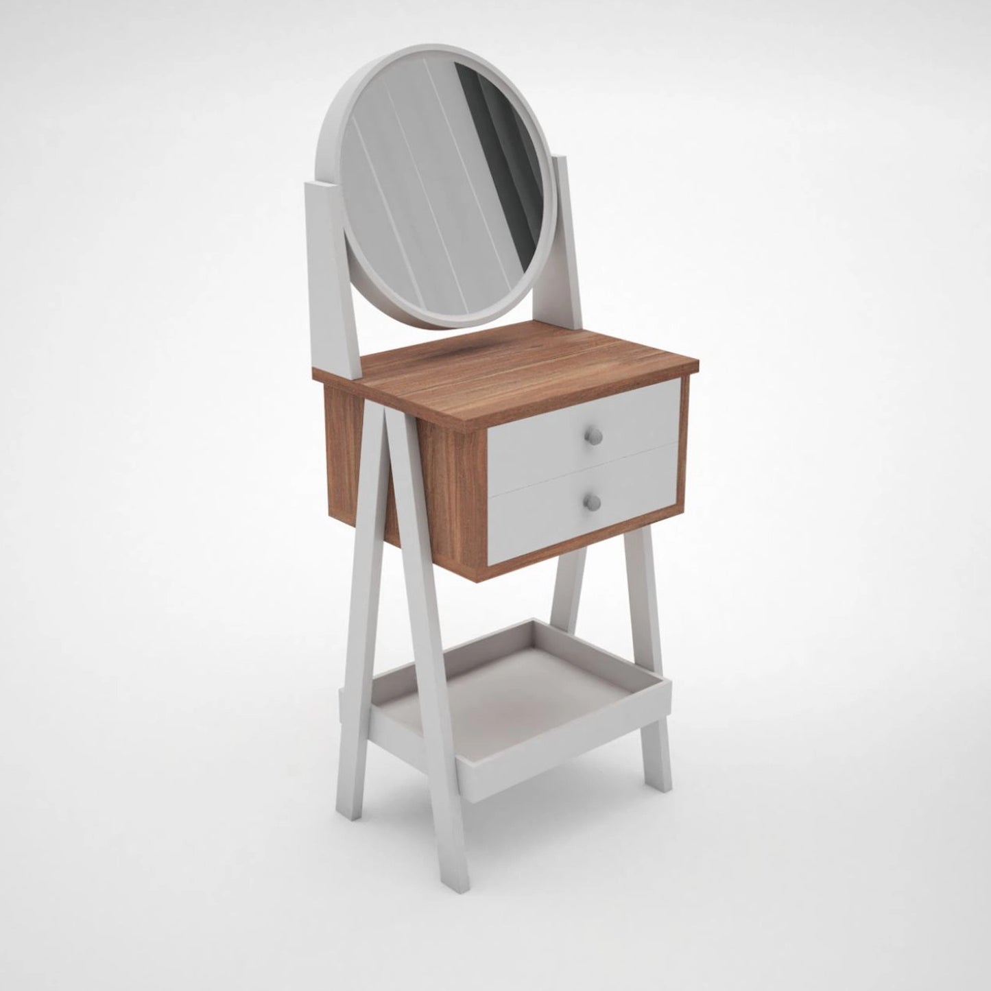 Nesse Rose Make-Up Table Decorative and Useful (NO4-141)