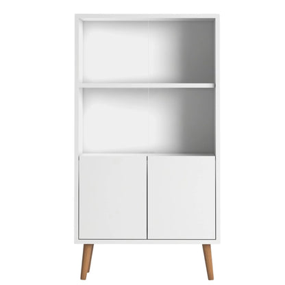 Luce Cabinet Bookcase, White (NT3-845)