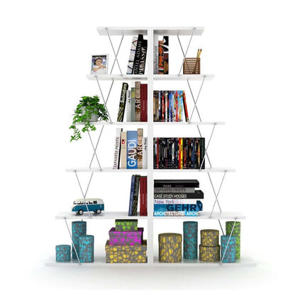 Book Shelf, White Chrome (RE3-336)