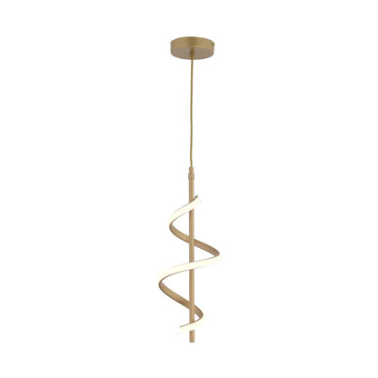 Leatrice Single 3 Colored Led Chandelier, Worned LQ3-4090