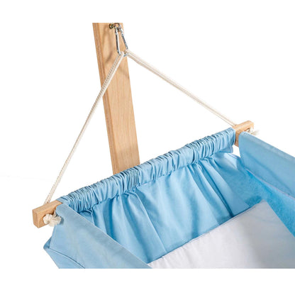 Babycom Luxury Hammock Cradle, Blue, 70X46 (BB4-159) made in eu