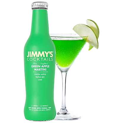 Jimmys Cocktails Green Apple Martini 250ml