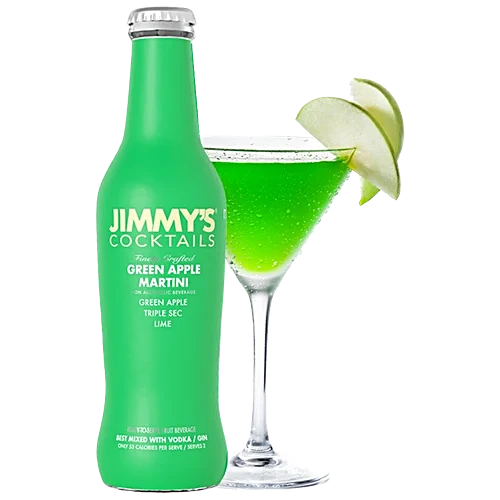 Jimmys Cocktails Green Apple Martini 250ml