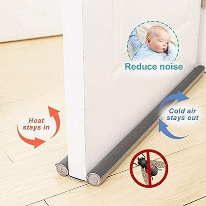 Door Gap Bottom Seal - Black