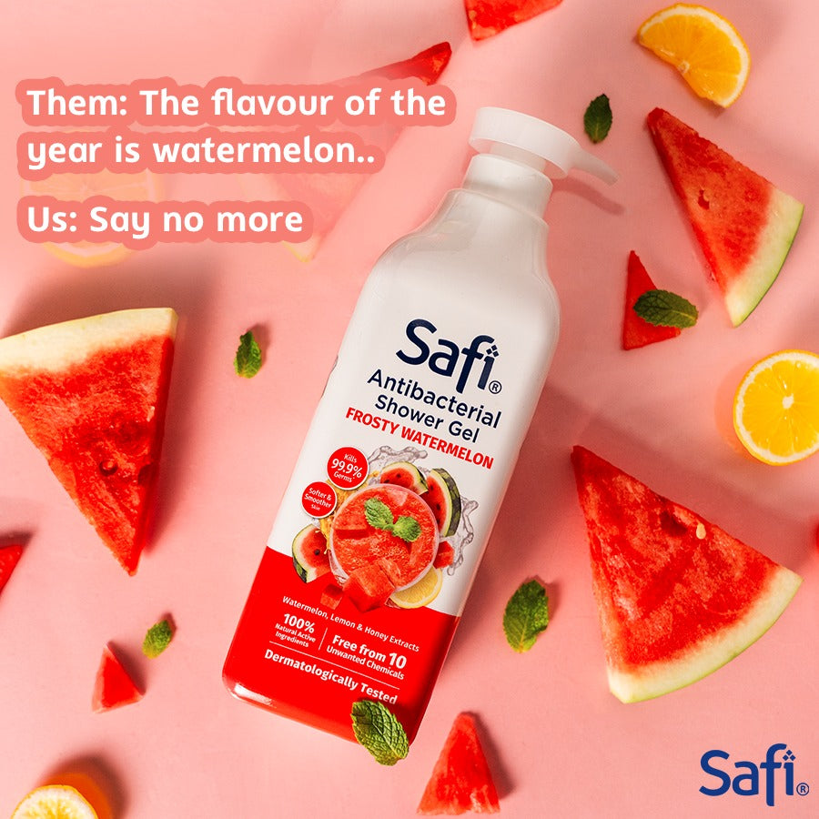 Safi Antibacterial Shower Frosty Watermelon 950 ml