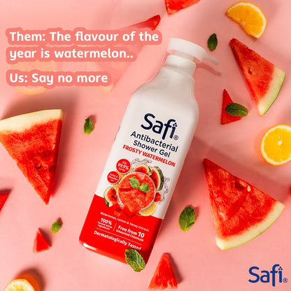 Safi Antibacterial Shower Frosty Watermelon 950 ml