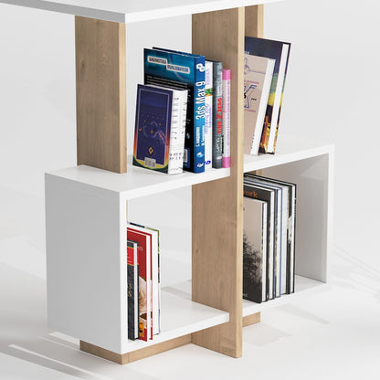 Lagomood side study desk, white oak 120 cm (LG4-140) / made in eu