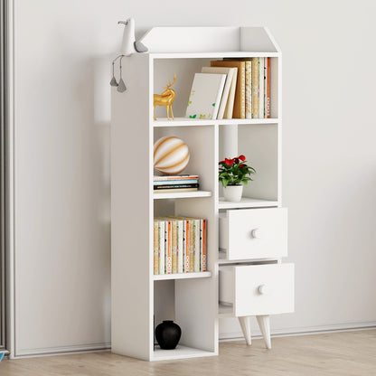 Multi Purpose Storage Book Shelf, White (DA3-301)