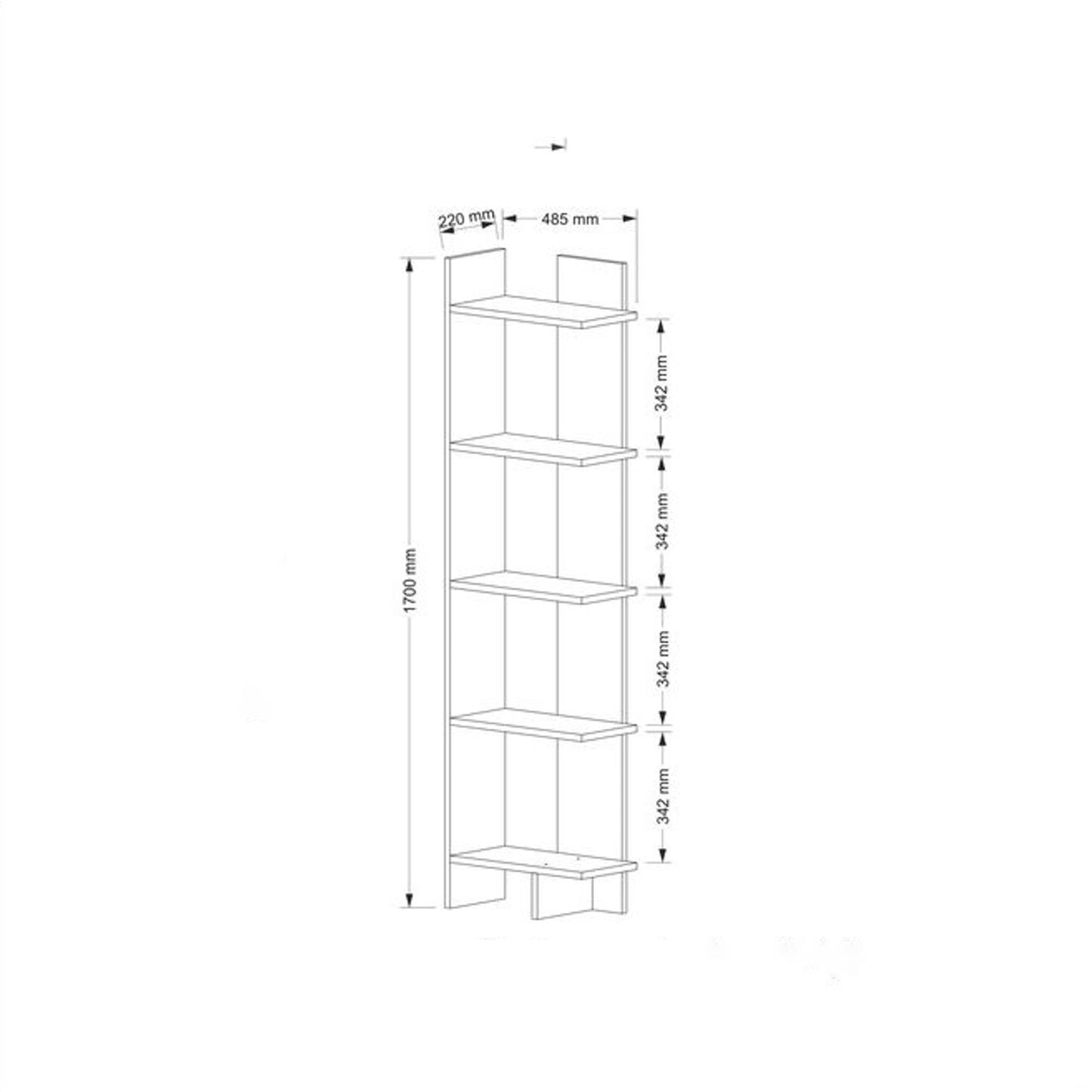 BookShelf, White (DI3-719)