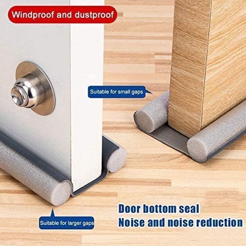 Door Gap Bottom Seal - Black
